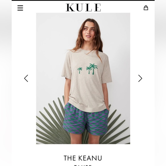 Kule The Keanu Taupe Tee - Picture 3 of 6